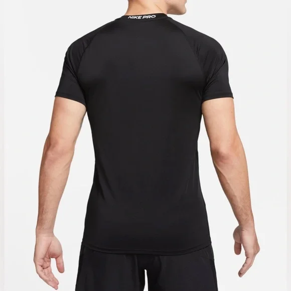 Nike Men's Pro Dri-FIT Slim Short-Sleeve Top - Picture 2 of 10